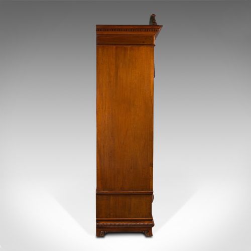 fig 3. Large Fine Antique Wardrobe Compactum, English, Walnut, Gillow & Co, Victorian