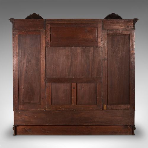 fig 5. Large Fine Antique Wardrobe Compactum, English, Walnut, Gillow & Co, Victorian