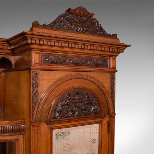 fig 6. Large Fine Antique Wardrobe Compactum, English, Walnut, Gillow & Co, Victorian
