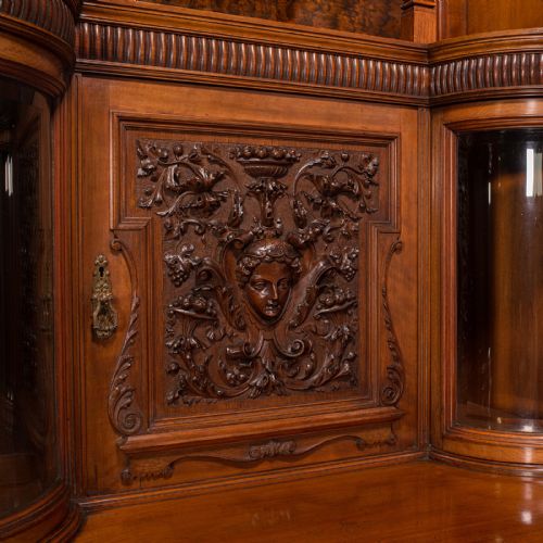 fig 8. Large Fine Antique Wardrobe Compactum, English, Walnut, Gillow & Co, Victorian