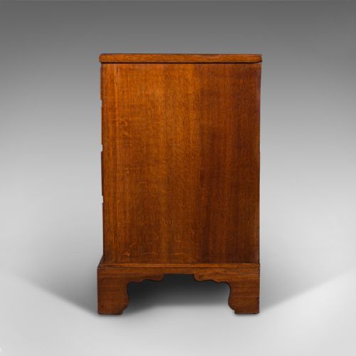 fig 4. Antique Gentleman's Chest Of Drawers, English, Oak, Tallboy, Georgian, C.1800