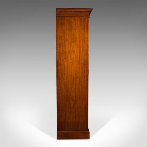 fig 1. Antique Gentleman's Wardrobe, Walnut, Compactum, Waring And Gillow, Victorian