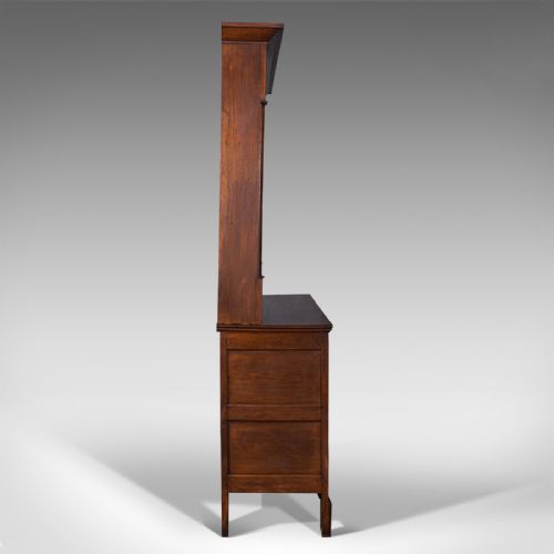 fig 2. Antique Welsh Dresser, British, Oak, Sideboard Cabinet, Country House, Victorian