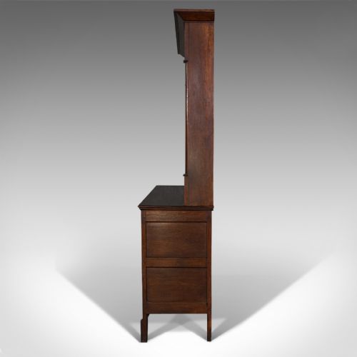 fig 3. Antique Welsh Dresser, British, Oak, Sideboard Cabinet, Country House, Victorian