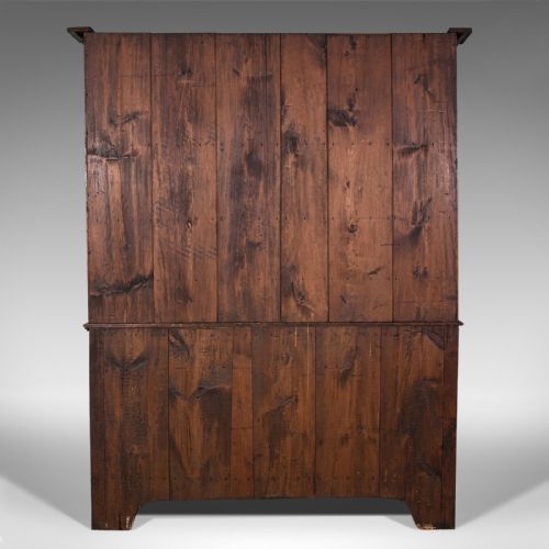 fig 5. Antique Welsh Dresser, British, Oak, Sideboard Cabinet, Country House, Victorian
