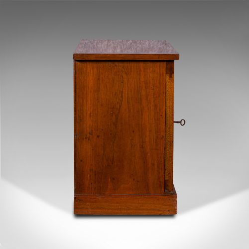 fig 3. Antique Collector's Cabinet, English, Walnut, Tea, Smoker's Cupboard, Edwardian