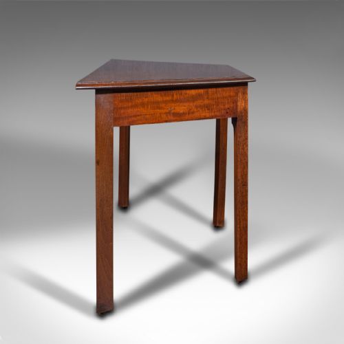 fig 3. Antique Side Table, English, Writing Desk, Console, Window, Georgian, Circa 1800