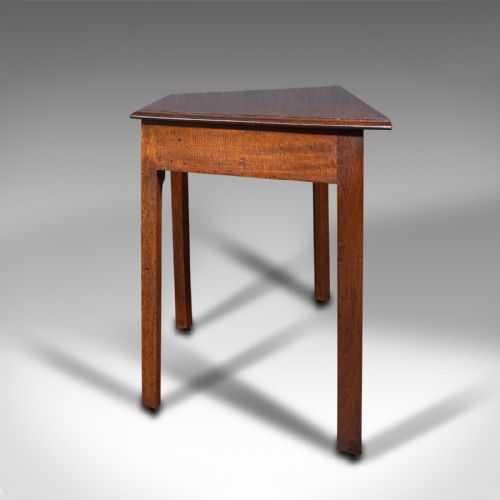fig 4. Antique Side Table, English, Writing Desk, Console, Window, Georgian, Circa 1800