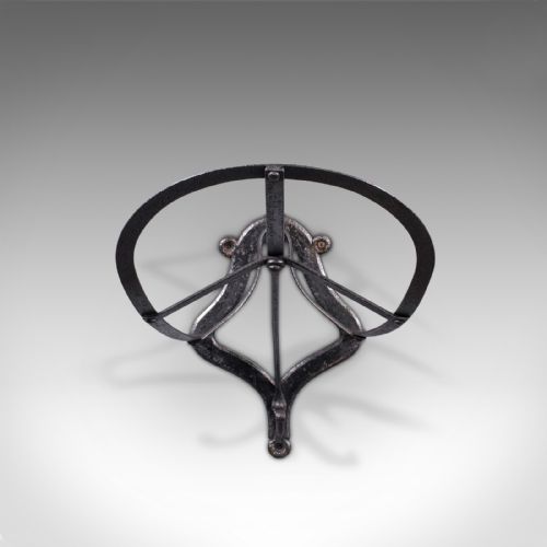 fig 1. Antique Saddle Rack, English, Cast Iron, Equestrian Tack Rest, Victorian, C.1850