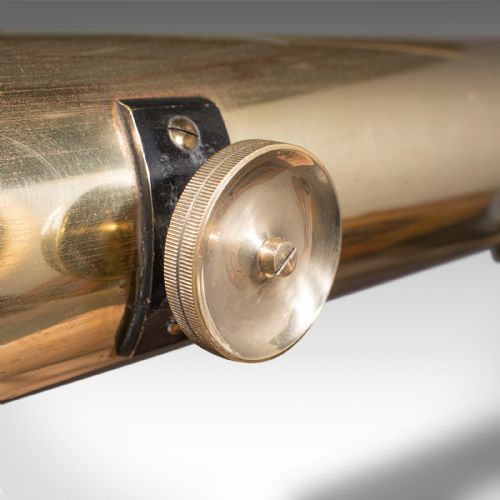 LARGE ANTIQUE LIBRARY TELESCOPE ENGLISH STARBOY ASTRONOMICAL BROADHURST CO - ADDITIONAL PHOTO 6