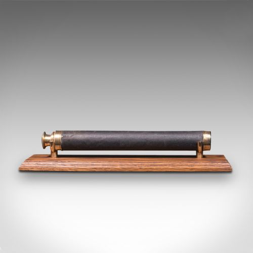 fig 2. Antique 4 Draw Telescope, English, Brass, Terrestrial, Astronomical, Victorian