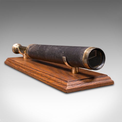 fig 3. Antique 4 Draw Telescope, English, Brass, Terrestrial, Astronomical, Victorian