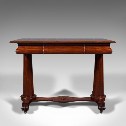 ANTIQUE CONSOLE TABLE ENGLISH SIDE OCCASIONAL REGENCY C1820 - ADDITIONAL PHOTO 1