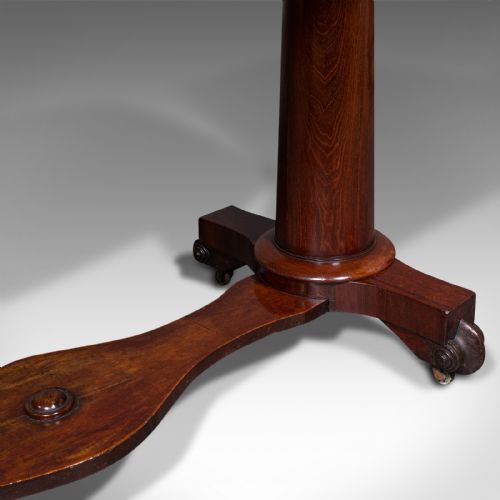 ANTIQUE CONSOLE TABLE ENGLISH SIDE OCCASIONAL REGENCY C1820 - ADDITIONAL PHOTO 10