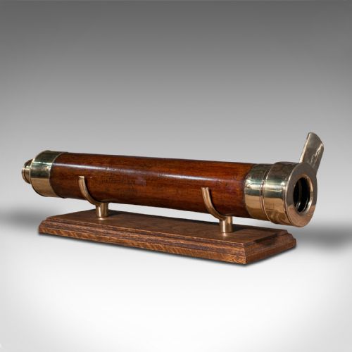 Antique Two Draw Telescope, English, Terrestrial, Astronomical, Victorian, 1850