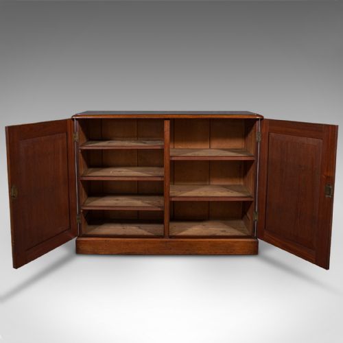 fig 2. Antique Side Cabinet, English, Victorian, Circa 1870