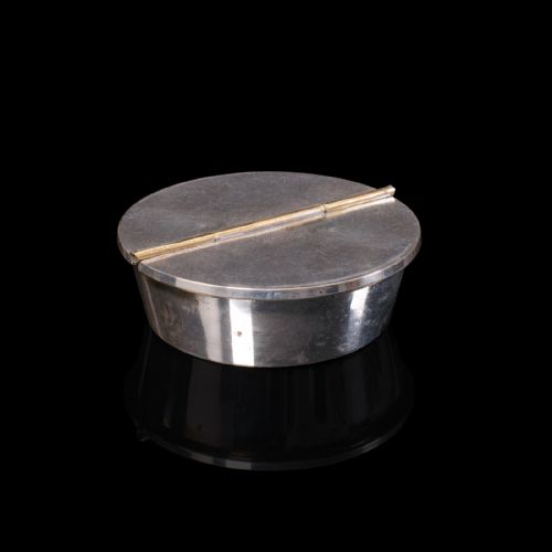 fig 1. Small Antique Ash Tray, English, Cast White Metal, Rest, Cufflink Pot, Edwardian