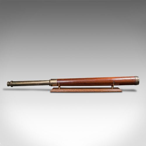 fig 2. Antique Officer of the Watch Telescope, English, Terrestrial, Spencer Browning