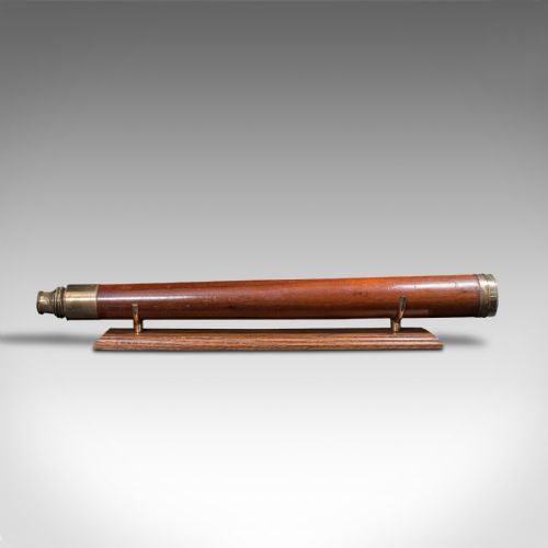 fig 3. Antique Officer of the Watch Telescope, English, Terrestrial, Spencer Browning
