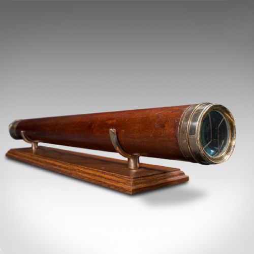 fig 5. Antique Officer of the Watch Telescope, English, Terrestrial, Spencer Browning