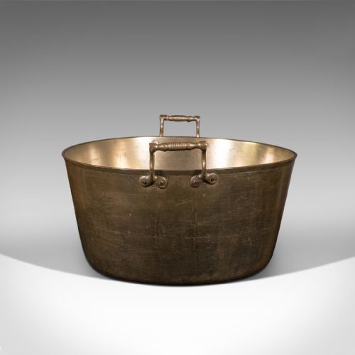 fig 3. Large Antique Country House Preserve Pan, English, Bronze, Jam, Pot, Georgian