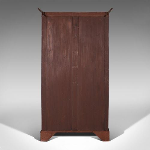 fig 5. Antique Linen Press, English, Tallboy Cabinet, Chest Of Drawers, Victorian, 1900