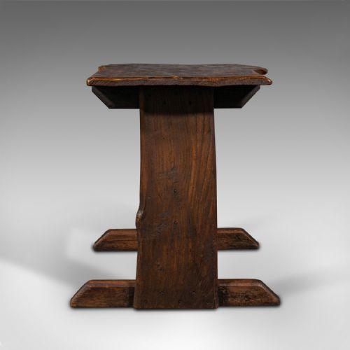 fig 2. Antique Tavern Table, English, Oak, Occasional, Side, Live Waney Edge, Georgian