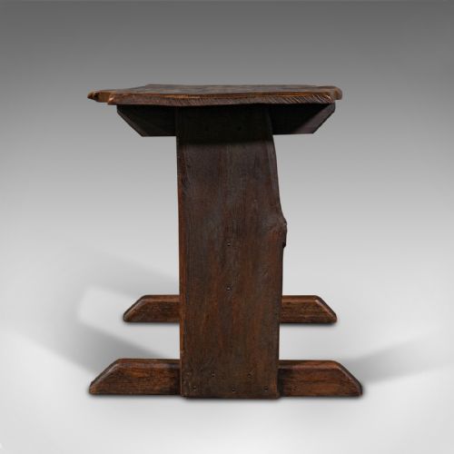fig 3. Antique Tavern Table, English, Oak, Occasional, Side, Live Waney Edge, Georgian
