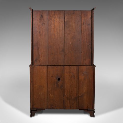 fig 3. Antique Grand Chest of Drawers, English, Walnut, Tallboy, Georgian, Circa 1800