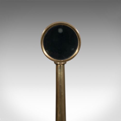 fig 4. Antique Library Telescope, English Brass, Astronomical, Dollond, Victorian, 1890
