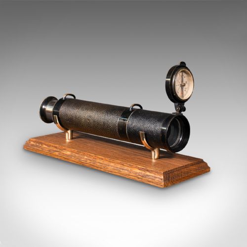 Antique 3 Draw Telescope, English, Terrestrial, Lawrence & Mayo, Victorian, 1900
