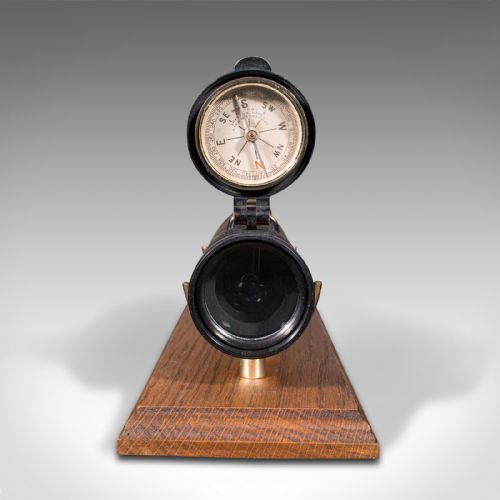 fig 5. Antique 3 Draw Telescope, English, Terrestrial, Lawrence & Mayo, Victorian, 1900