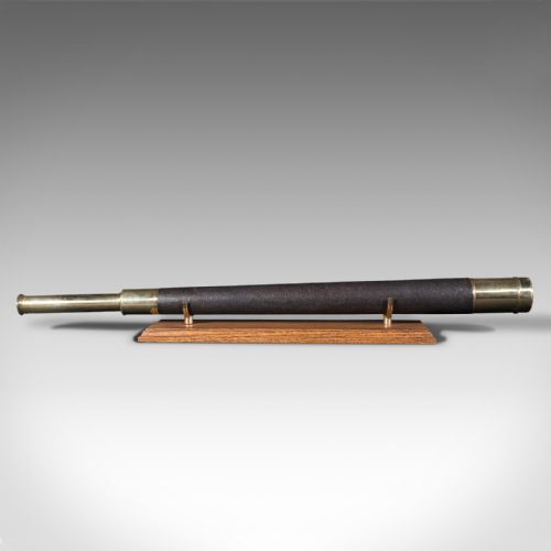 fig 2. Large Antique Officer Of The Watch Telescope, English, Dollond, Victorian, 1890