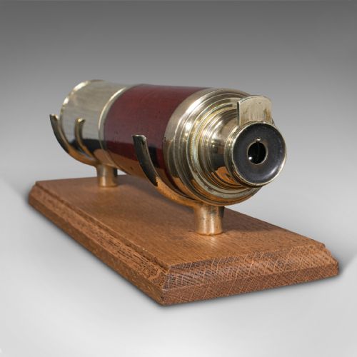 ANTIQUE 3 DRAW TELESCOPE ENGLISH TERRESTRIAL DAVIS OF LONDON VICTORIAN 1860 - ADDITIONAL PHOTO 7