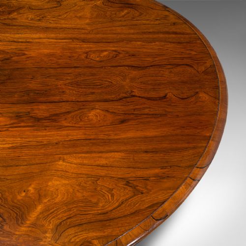fig 5. Antique Circular Breakfast Table, English, Tilting Top, Centrepiece, William IV