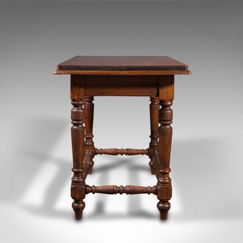 ANTIQUE CONSOLE TABLE ENGLISH PINE ECCLESIASTICAL SIDE VICTORIAN C1880 - ADDITIONAL PHOTO 2
