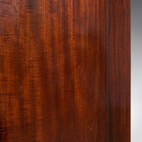 ANTIQUE CORNER CABINET ENGLISH BOW FRONT HANGING CUPBOARD GEORGIAN C1780 - ADDITIONAL PHOTO 8