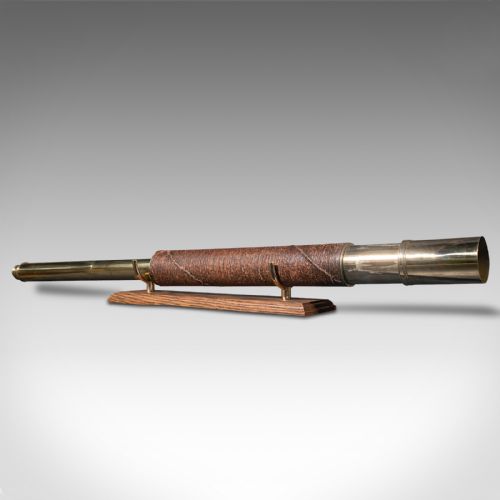 fig 1. Large Antique Officer Of The Watch Telescope, English, Negretti and Zambra, 1880