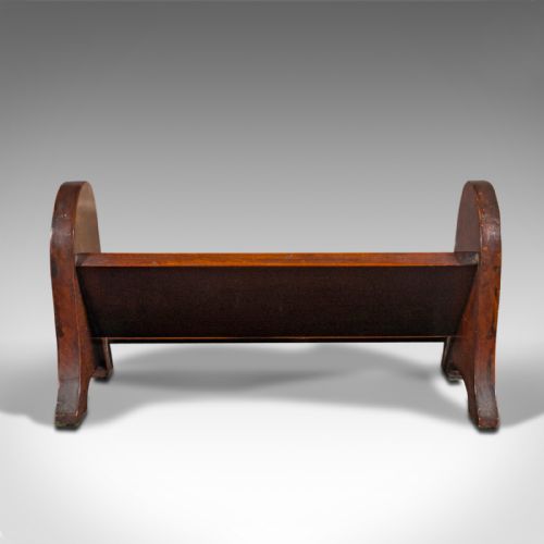 fig 3. Small Antique Novel Rest, English, Walnut, Book Trough, Victorian, Circa 1900