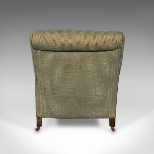 fig 4. Antique Arm Chair, English, Armchair, Howard Style, Late Victorian, Circa 1900