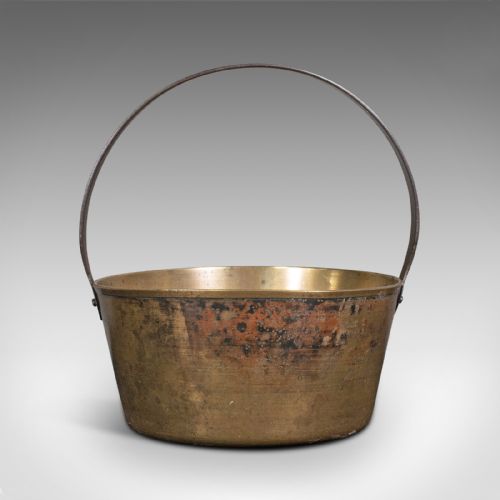 fig 1. Antique Preserving Pan, English, Bronze, Jam, Cooking Pot, Georgian, Circa 1800