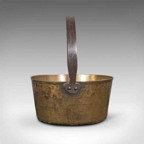 fig 2. Antique Preserving Pan, English, Bronze, Jam, Cooking Pot, Georgian, Circa 1800