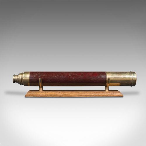 fig 2. Antique Day or Night Telescope, English, Terrestrial, Henry Ward, Victorian