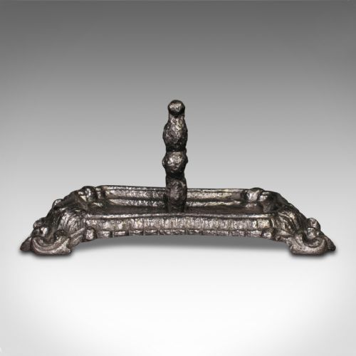 fig 2. Antique Decorative Boot Scraper, English, Cast Iron, Door Scrape, Regency, 1820