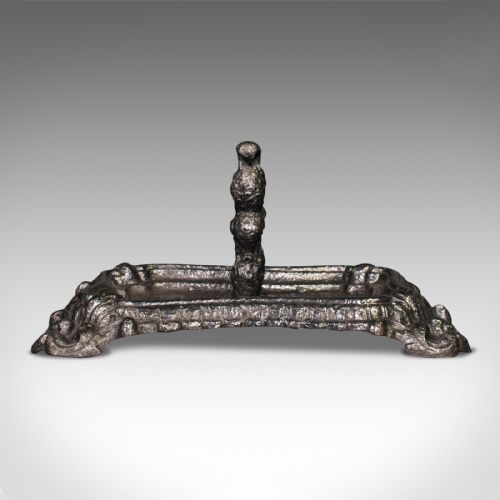 fig 3. Antique Decorative Boot Scraper, English, Cast Iron, Door Scrape, Regency, 1820