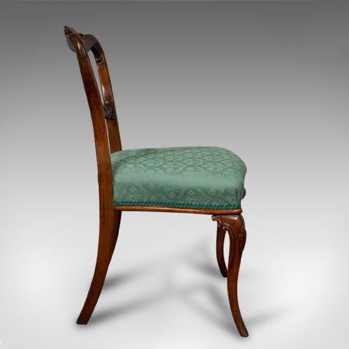 fig 3. Set Of 6 Antique Buckle Back Chairs, English, Dining Seat, Victorian, Circa 1850
