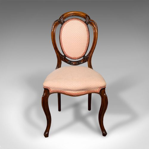 fig 1. Set Of 4 Antique Spoon Back Chairs, English, Dining Suite, Victorian, Circa 1840