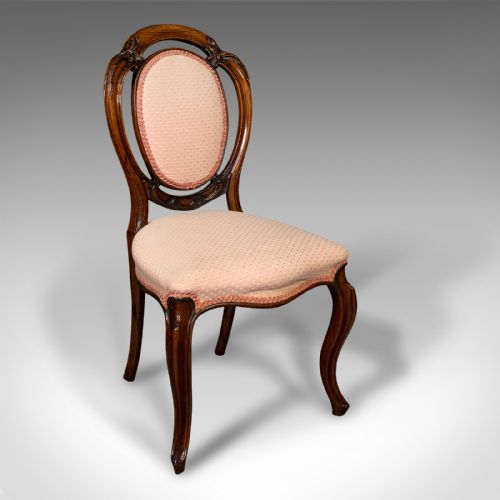 fig 2. Set Of 4 Antique Spoon Back Chairs, English, Dining Suite, Victorian, Circa 1840