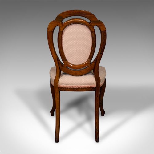 fig 4. Set Of 4 Antique Spoon Back Chairs, English, Dining Suite, Victorian, Circa 1840