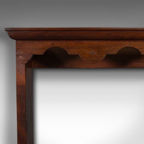 fig 6. Antique Small Dresser, English, Sideboard, Plate Rack, Edwardian, Circa 1910